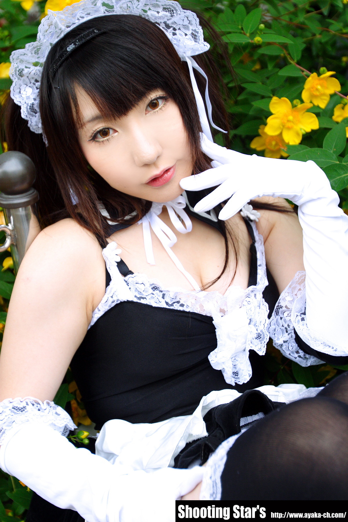 [Cosplay]  Sexy Maid with big boobs